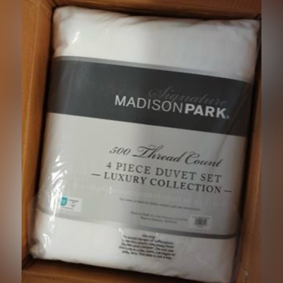 Madison Park Signature 500 Thread Count Luxury Collection Queen - Picture 9 of 9